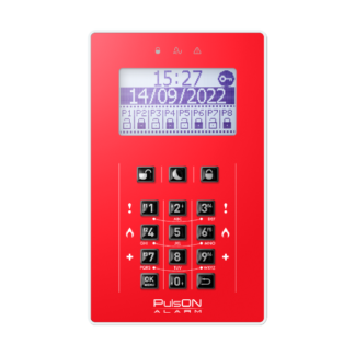 PulsOn FRONT LCD/C RED czerwony