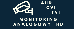 Monitoring Analogowy HD CVI TVI AHD